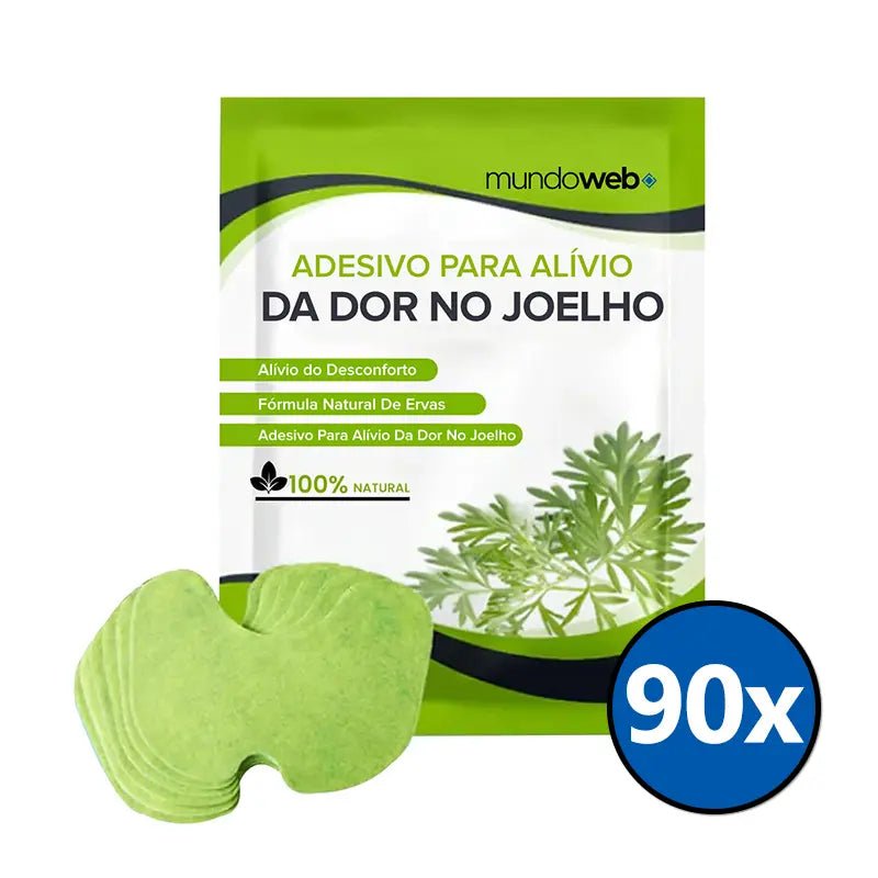 Adesivo Para Alívio Da Dor No Joelho MundoWeb™ 1 - MundoWeb