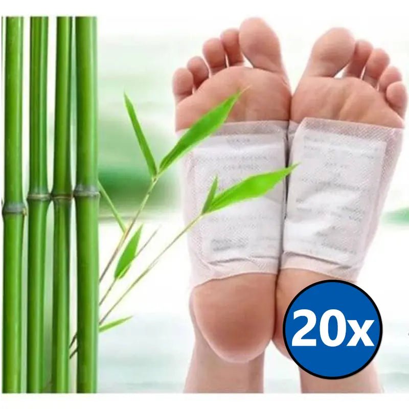 MundoWeb™ Adesivo De Ervas Detox Para Pés - MundoWeb