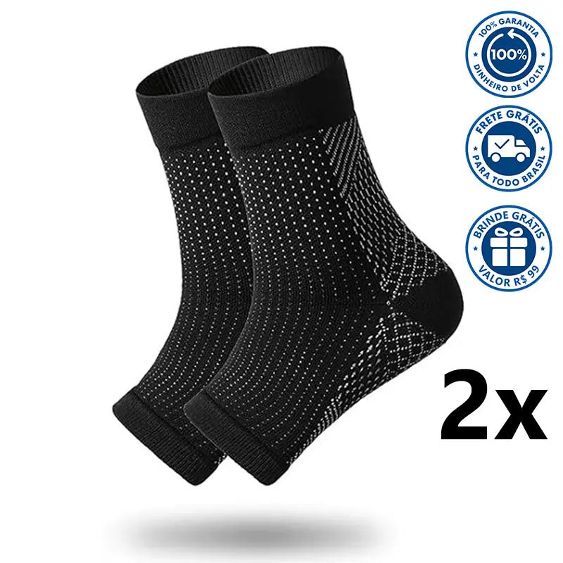 ProCompress - Meias de Compressão Anti - Fadiga (2 Pares) - MundoWeb